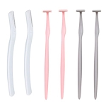 Eyebrow Razors for Women, Face Razors for Women, Dermaplane Razors for Women Face, Eyebrow Hair Trimmers, Facial Razors, 6 Pcs