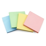 Sticky Notes 3x3 Self-Stick Notes Bright Colors Sticky Notes 4 Pads 100 Sheets/Pad (Pastel) - Image 3