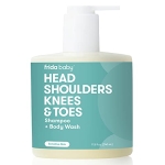 Head Shoulders Knees & Toes Shampoo + Body Wash by Frida Baby Head to Toe Tear Free Baby Shampoo and Body Wash for Sensitive Skin and Dry Skin