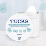 TUCKS Medicated Cooling Pads, 100 Count – Hemorrhoid Pads with Witch Hazel, Cleanses Sensitive Areas, Protects from Irritation, Hemorrhoid Treatment, Medicated Pads Used By Hospitals - Image 5