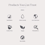 CLEAN SPACE Linen & Room Spray | Aromatic Mist in Reusable Glass Vase | Gentle Vegan Formula | Perfect Freshener for Fabrics or Air | 5.0 oz/148 mL - Image 4