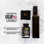 Black Seed Oil Capsules 100% Cold Pressed - Immune Support, Detox Aid, Inflammation Relief, Skin, Hair & Joint Health - Organic Black Cumin Seed, High Potency Nigella Sativa (90 Softgel Capsules) - Image 5