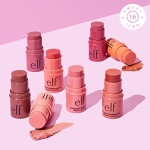 e.l.f. Monochromatic Multi Stick, Luxuriously Creamy & Blendable Color, For Eyes, Lips & Cheeks, Dazzling Peony, 0.17 oz (5 g) - Image 3