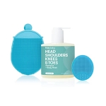 Head Shoulders Knees & Toes Shampoo + Body Wash by Frida Baby Head to Toe Tear Free Baby Shampoo and Body Wash for Sensitive Skin and Dry Skin - Image 4
