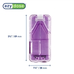 Ezy Dose Pill Cutter and Splitter with Dispenser, Cuts Pills, Vitamins, Tablets, Stainless Steel Blade, Travel Sized, Colors May Vary - Image 11
