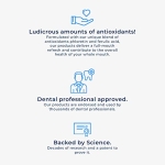 PerioSciences Sensitive Mouthwash Rinse Oral Care Pre Brush - Mint Anti Cavity Dry Mouth Plaque Remover for Healthier Gum Tissue & Teeth Enamel Protection - AO Dentist Recommended Clean - Image 4