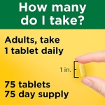 Nature Made Stress B Complex with Vitamin C and Zinc, Dietary Supplement for Immune Support, 75 Tablets, 75 Day Supply - Image 8