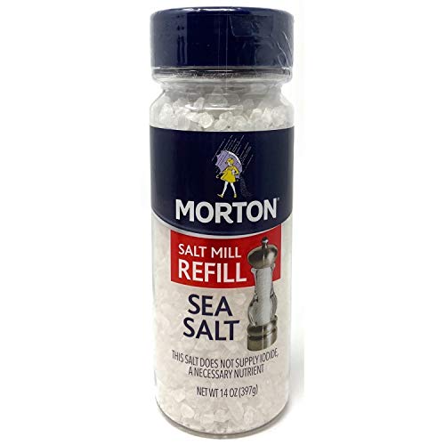 41oI5y6cL.jpg Morton Extra Coarse Sea Salt Grinder Refill, - Image 1