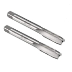 uxcell Metric Machine Thread Milling Tap M10 x 1 H2 High Speed Steel Uncoated 3 Straight Flutes Thread Tapping DIY Tool 2pcs