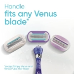 Gillette Venus Extra Smooth Swirl Razors for Women, 1 Venus Razor, 4 Razor Blade Refills, Flexiball Handle for a Close, Smooth Shave - Image 2
