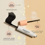 Honest Beauty 2-in-1 Extreme Length Clean Mascara + Lash Primer | Lengthening + Volumizing | EWG Verified, Vegan + Cruelty Free | Black, .27 fl oz - Image 11