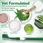 Vet's Best Dog Toothbrush & Toothpaste Kit - Natural Ingredients Reduce Plaque, Whiten Teeth, Freshen Breath - Image 5