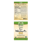 NOW Foods, Certified Organic Walnuts, Raw and Unsalted, Halves and Pieces, Good Source of Protein and Healthy Fatty Acids, Certified Non-GMO, 12-Ounce (Packaging May Vary) - Image 7