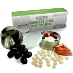 Dacha Mia Stainless Steel Food Storage Containers - Dips Condiment Containers - Set of 3 - 7oz - Eco Friendly Lunch Containers - Silicone Lids - Portion Control - Reusable - Image 6