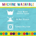 Let's Count Soft Book - World of Eric Carle the Very Hungry Caterpillar Baby on the Go Clip Teething Crinkle Soft Sensory Book for Babies, 5.25x5.25 Inch - Image 2