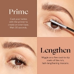 Honest Beauty 2-in-1 Extreme Length Clean Mascara + Lash Primer | Lengthening + Volumizing | EWG Verified, Vegan + Cruelty Free | Black, .27 fl oz - Image 9