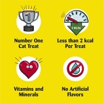 TEMPTATIONS Classic Crunchy and Soft Cat Treats Tasty Chicken Flavor, 30 oz. Tub - Image 8