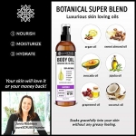 pureSCRUBS Ultra Moisturizing LAVENDER BODY OIL Spray For Dry Skin, Massage, Cuticles & More, Organic Blend of Jojoba, Argan, Coconut, Sweet Almond & Avocado Oils Enriched with Vitamin E - Lg 4oz - Image 2