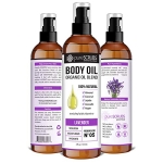 pureSCRUBS Ultra Moisturizing LAVENDER BODY OIL Spray For Dry Skin, Massage, Cuticles & More, Organic Blend of Jojoba, Argan, Coconut, Sweet Almond & Avocado Oils Enriched with Vitamin E - Lg 4oz - Image 7