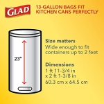 Glad Protection Series ForceFlex Drawstring 13 Gallon 1/120ct - Image 15