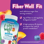 Vitafusion Fiber Well Fit Gummies Supplement, 90 Count (Packaging May Vary) - Image 12