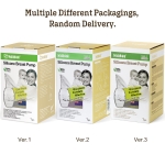 haakaa Manual Breast Pump for Breastfeeding, Silicone, Clear 4oz/100ml - Image 4