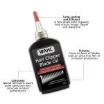 Wahl Premium Hair Clipper Blade Lubricating Oil for Clippers, Trimmers, & Blade Corrosion for Rust Prevention – 4 Fluid Ounces – Model 3310-300A - Image 4