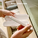 Frida Baby 3-in-1 Nose, Nail + Ear Picker | Baby Ear Cleaner + Baby Nose Cleaner and Nail Tool for Babies + Toddlers, Safely Clean Baby's Boogers, Ear Wax & More - Image 3