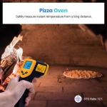 Etekcity Infrared Thermometer Laser Temperature Gun 774, Digital IR Meat Thermometer for Cooking, Candy, Food, Pizza Oven Grill Accessories, Heat Gun for Outdoor Indoor Pool Surface Temp - Image 8