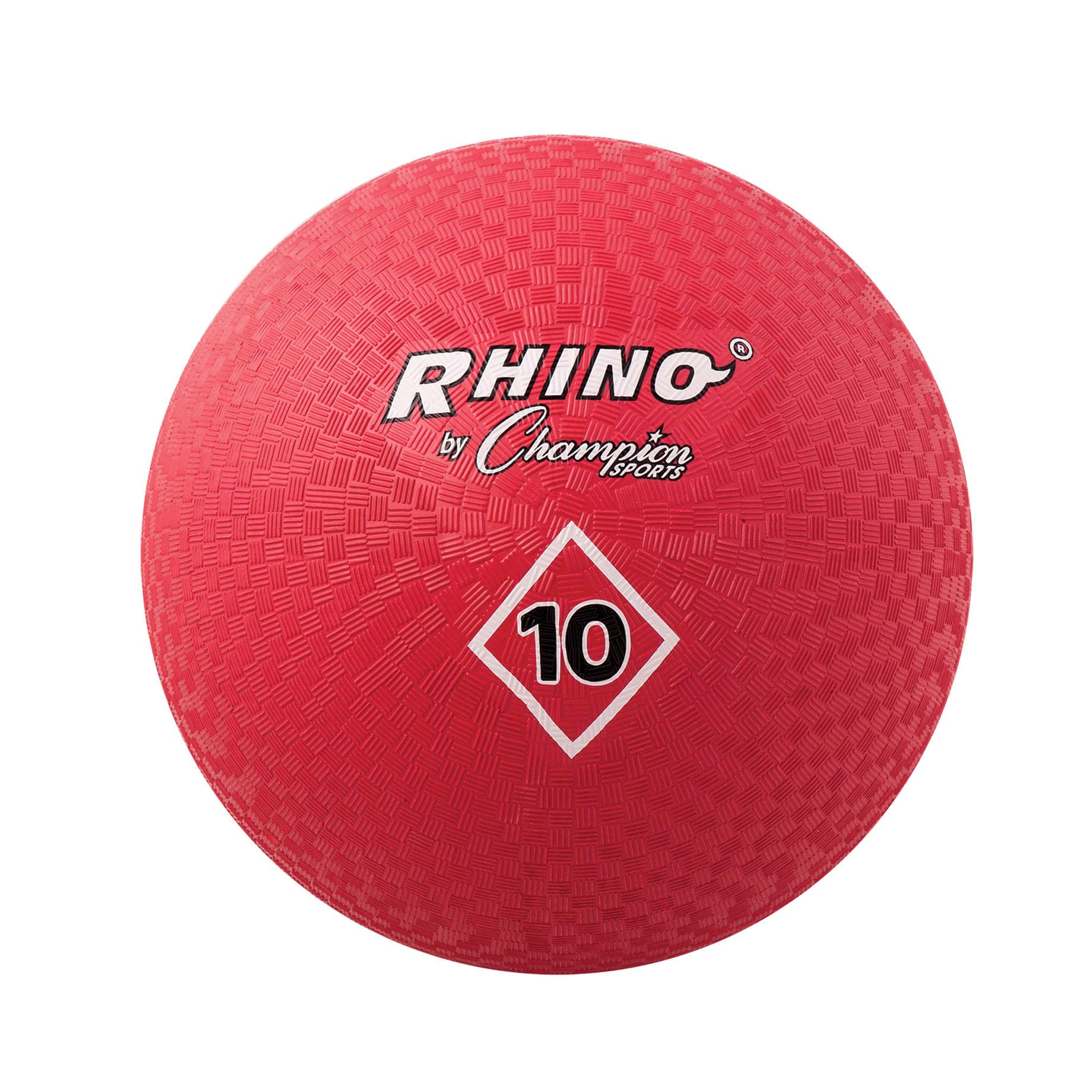 Version 1.0.0 Champion Sports 10 Inch Playground Ball, Red - Image 1