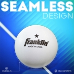 Franklin Sports Ping Pong Balls - Official Size + Weight White 40mm Table Tennis One Star Professional Durable High Performance 12 Count (Pack of 1) Packaging may vary - Image 7