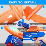 Fuwidvia 3 Pack Airplane Launcher Toys, 13.2'' LED Foam Glider Catapult Plane Toy for Boys, 2 Flight Modes Outdoor Flying Toys Birthday Gifts for Boys Girls 4 5 6 7 8 9 10 11 12 Year Old - Image 3