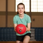 Champion Sports 10 Inch Playground Ball, Red - Image 2