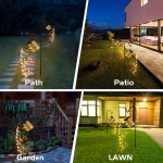 Otdair Solar Watering Can with Lights, Outdoor Garden Decor Waterproof Solar Garden Lights for Outdoor Pathway Yard Lawn Patio Party Decorations Gift for Mom Grandma Birthday - Image 4