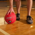 Champion Sports 10 Inch Playground Ball, Red - Image 7